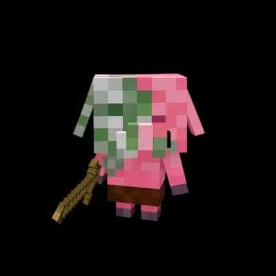 Zombie Piglin miniatura